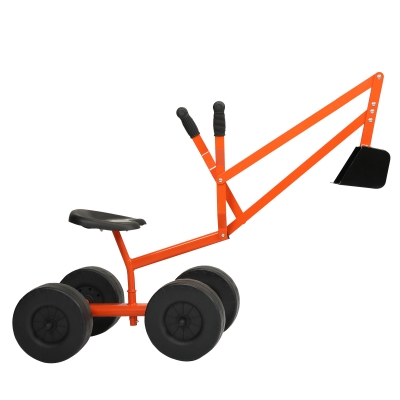 儿童挖掘机（大轮）-橙色